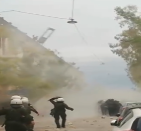 Αστυνομική επιχείρηση στα «Προσφυγικά» της λεωφόρου Αλεξάνδρας: 78 συλλήψεις, 7 τραυματίες αστυνομικούς, οι 2 σοβαρά (βίντεο)