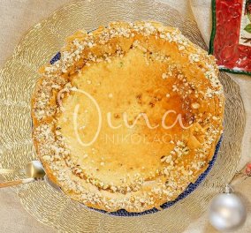 Ντίνα Νικολάου: Cheesecake μπακλαβάς - Μία πεντανόστιμη συνταγή που «παντρεύει» δύο αγαπημένα γλυκά