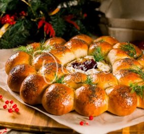 Ντίνα Νικολάου: Ψωμί μπριος γιορτινό με καμαμπέρ - Οι καλεσμένοι σας θα ξετρελαθούν 