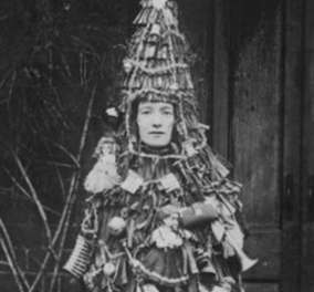 Vintage: Σπανιότατες φωτογραφίες από τα Χριστούγεννα του 1900  - Οι άνθρωποι ντύνονταν & στολίζονταν δέντρα 