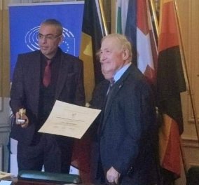Με το βραβείο «Ευπρέπεια» τιμήθηκε ο ελαιοπαραγωγός Γιώργος Σακελλαρόπουλος (φωτό & βίντεο)