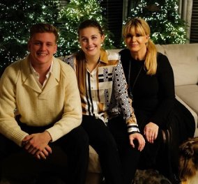 Ο Mick Schumacher με την μητέρα του και την αδερφή του - λείπει όμως από το πλευρό τους ο θρύλος της Formula 1… (φωτό)