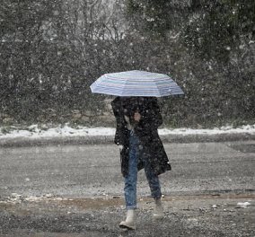 Καιρός - έκτακτο δελτίο επικίνδυνων φαινομένων της ΕΜΥ - Νέα επιδείνωση από αύριο με ισχυρές βροχές, καταιγίδες και χιόνια 