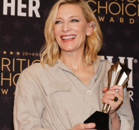 Critics Choice Awards 2023: Εντυπωσιακές εμφανίσεις στο κόκκινο χαλί - Μάγεψαν με τις τουαλέτες τους Cate Blanchette, Julia Roberts, Kate Hudson 
