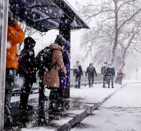 Κακοκαιρία: Νέα έκτακτο δελτίο επιδείνωσης - Έρχονται σφοδρές καταιγίδες, χιονοπτώσεις και χαλάζι 