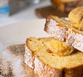 Στέλιος Παρλιάρος: Κέικ με ξερά σύκα χωρίς ζάχαρη - ένα λαχταριστό σνακ για το γραφείο ή το σχολείο 