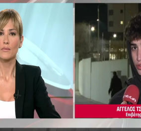 Τραγωδία στα Τέμπη: Ο νεαρός Άγγελος που έσωσε 16 επιβάτες - «Πάνω στην αδρεναλίνη μου, τα κατάφερα» (βίντεο)