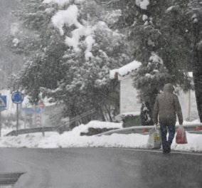 Μίνι χειμώνας με χιόνια: Τσουχτερό κρύο και βροχές  - Ποιες περιοχές θα επηρεαστούν