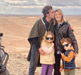 Η Βίκυ Καγιά με την οικογένεια της στο Μαρόκο: Τα εκπληκτικά outfits & η επίσκεψη στο μουσείο Yves Saint Laurent (φωτό) 