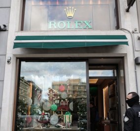 Εξιχνιάστηκε η ληστεία στη Rolex στο κέντρο της Αθήνας : Δύο συλλήψεις από την ΕΛ.ΑΣ