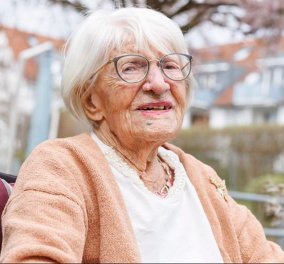 Topwoman η Σαρλότε Κρέτσμαν, 113 ετών: "Θέλω τα πάντα γύρω μου πολύχρωμα" - "Υπήρξα η ταχύτερη στα νιάτα μου"