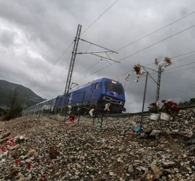 Βίντεο μέσα από το Intercity: Το τρένο περνά από το σημείο της τραγωδίας στα Τέμπη - Η πρώτη διέλευση μετά από 32 μέρες