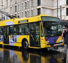 Χωρίς λεωφορεία και τρόλεϊ: Χειρόφρενο για 5 ώρες θα τραβήξουν και την Παρασκευή τα μέσα μαζικής μεταφοράς
