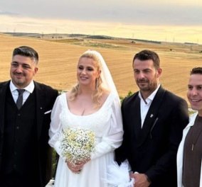 Γιώργος Αγγελόπουλος - Δήμητρα Βαμβακούση: Έπιασε την ανθοδέσμη σε γάμο ο Ντάνος! - Δείτε το στιγμιότυπο (βίντεο)