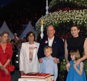 Το Μονακό τιμά τον πρίγκιπα του! Ο Αλβέρτος και οι πριγκίπισσες Καρολίνα, Σαρλίν, Στεφανί στις γιορτές για τον πατέρα & πεθερό Ρενιέ (φωτό)