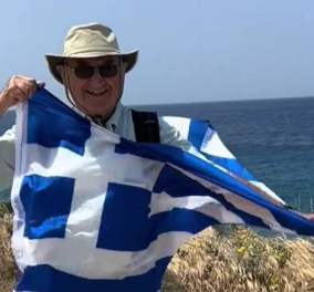 Συγκινητικό βίντεο: Ομογενής 89 ετών για πρώτη φορά στην Ελλάδα – «Δεν μπορώ να μην κλάψω από τη χαρά μου», δείτε