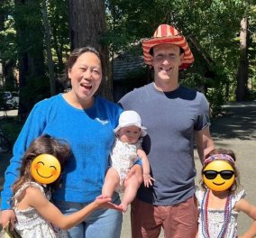 O Mark Zuckerberg συν γυναιξί & τέκνοις: Η φωτό ενός συνηθισμένου Αμερικάνου οικογενειάρχη που γιορτάζει την 4η Ιουλίου