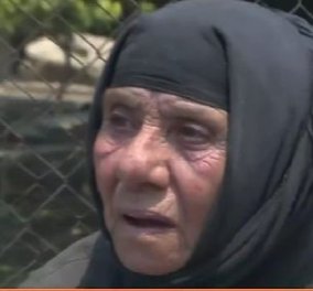 Αγωνιώδεις προσπάθειες απομάκρυνσης μοναχής από το πύρινο μέτωπο: "Αν είναι να με κάψει ο Θεός δε φοβάμαι" - Την έσωσε δημοσιογράφος (βίντεο)