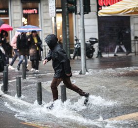 Επιδεινώνεται πρόσκαιρα ο καιρός: Μπουρίνια & ισχυρές βροχές - Ποιες περιοχές επηρεάζονται (βίντεο)