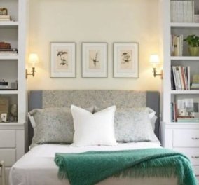 Σπύρος Σούλης: 13+1 ιδέες για να διακοσμήσετε το μικρό υπνοδωμάτιο - Κρεβατοκάμαρα - όνειρο (φώτο)