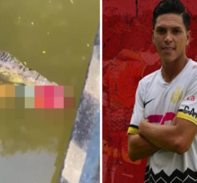 Σοκαριστικό βίντεο από την Κόστα Ρίκα: Ποδοσφαιριστής πήγε για κολύμβηση και τον κατασπάραξε κροκόδειλος - Προσοχή σκληρές εικόνες