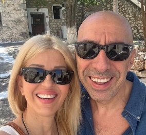 Έλενα Ράπτη και Γιάννης Μπρατάκος στη Μάνη - Στιγμές γαλήνης για το ευτυχισμένο ζευγάρι