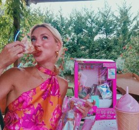 Γαρυφαλλιά Καληφώνη: Τα γενέθλια με έμπνευση από την «Barbie» και το δώρο του Χρήστου Μάστορα