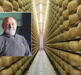 Ιταλός τυροκόμος θάφτηκε κάτω από χιλιάδες κεφάλια τυριού - Καθένα ζυγίζει 40 κιλά, τον έψαχναν 12 ώρες
