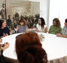 Η Κατερίνα Σακελλαροπούλου συναντήθηκε με 12 γυναίκες του Έβρου: 10 χριστιανές και 2 μουσουλμάνες - Τι συζήτησαν