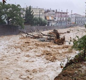 Το eirinika στον Βόλο… αποκλεισμένο στο λιμάνι: Φωτο και βίντεο από τις καταστροφικές πλημμύρες στην Μαγνησία