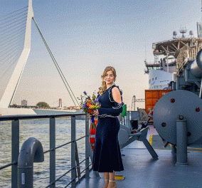 Πριγκίπισσα Αλεξία της Ολλανδίας: Έδωσε το όνομά της σε πλοίο - To Vox Alexia ξεκινά τα ταξίδια - Τι φόρεσε η Royal στην τελετή (φωτό)