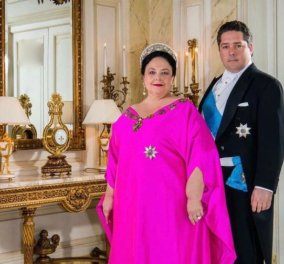 Το νέο πορτραίτο της της Μεγάλης Δούκισσας της Ρωσίας Maria Vladimirovna & του Δούκα George Mikhailovic - Μητέρα & γιος μαζί  