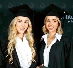Πριγκίπισσες Μαρία Κιάρα & Καρολίνα: Αποφοίτησαν μαζί τη σχολή μόδας στο Παρίσι - Συγκινημένες ποζάρουν αγκαλιά φορώντας τον πανεπιστημιακό τήβεννο (φωτό - βίντεο) 