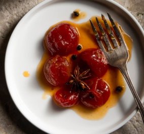 Ο Στέλιος Παρλιάρος μας φτιάχνει: Γλυκό του κουταλιού ντοματίνι - Μία ξεχωριστή γευστική εμπειρία!