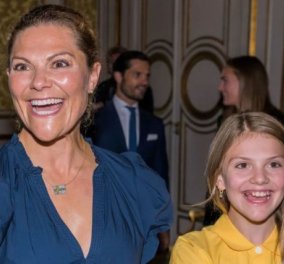 Πριγκίπισσα Εστέλ της Σουηδίας ετών 11: Η κόρη της διαδόχου ίδια με τη μητέρα της - Χαμογελαστές και ευδιάθετες
