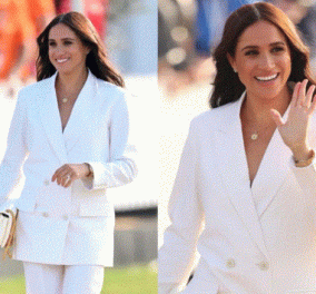 Royals με λευκά κοστούμια: Η Σαρλίν, η Mέγκαν, η Λετίσια, η Μαίρη της Δανίας & η Μάξιμα της Ολλανδίας - Όλες με statement υπέροχα παντελόνια & σακάκια (φωτό)