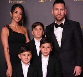 Glam εμφάνιση για τη σύζυγο του Lionel Messi: Το κομψό black dress της Antonella Rocuzzo - Ο παιδικός έρωτας που κατέληξε σε γάμο