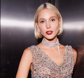 Πιο glam από ποτέ η Μαρία Ολυμπία: Με Versace φόρεμα γεμάτο πετράδια έλαμψε στο Μιλάνο - Όλα τα φλας στο απόλυτο it girl