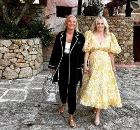 Ρέμπελ Γουίλσον: Χώρισε τον άνδρα της, έχασε πολλά κιλά, αρραβωνιάστηκε μια γυναίκα - Τώρα κάνουν βόλτα στην Ιταλία χεράκι - χεράκι