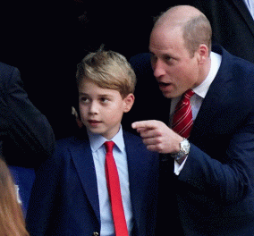 Μπαμπάς & γιος: Πρίγκιπας William & Πριγκιπόπουλο George πήγαν να δουν αγώνα ράγκμπι μαζί - το british style σε όλο του το μεγαλείο (φωτό - βίντεο)