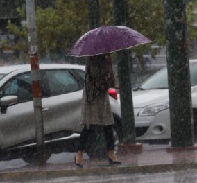 Καιρός: Βροχές κυρίως στα δυτικά και στο ανατολικό Αιγαίο - Νοτιάδες από το απόγευμα (βίντεο)
