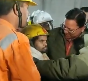 Συνταρακτικές σαν κινηματογραφική ταινία οι φωτό - βίντεο της διάσωσης των 41 εργατών - Παγιδευμένοι 2 εβδομάδες σε στοά στην Ινδία