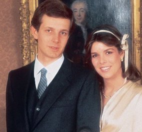 Όλα ήταν υπέροχα εκείνη την ημέρα! 29 Δεκεμβρίου 1983 - Η πριγκίπισσα Καρολίνα του Μονακό έκοβε την τούρτα με τον γοητευτικό Στέφανο Κασιράγκι (φωτό)