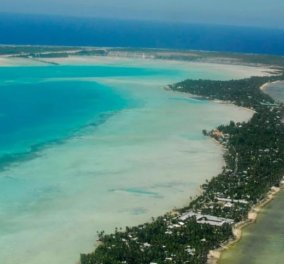 Καλή χρονιά από τα νησιά Κιριμπάτι - Πρώτα υποδέχτηκαν το 2024 στην καρδιά του Ειρηνικού ωκεανού