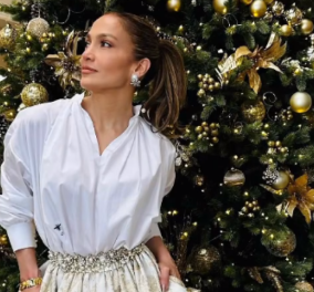 Όλοι στολίσαμε ήρθε και η στιγμή για το σούπερ δέντρο Χριστουγέννων από την Jennifer Lopez – Πάρτε ιδέες (φωτό)