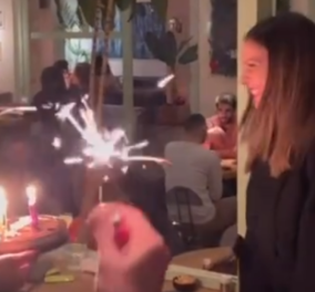 Γενέθλια με πάρτι έκπληξη για την Έφη Αχτσιόγλου: Έγινε 39 ετών - Η τούρτα και οι καλεσμένοι (φωτό)