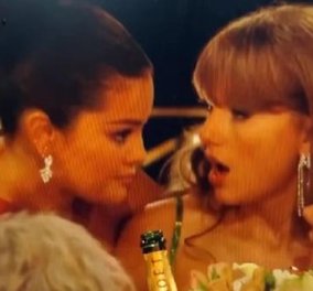 Οι διασημότερες γυναίκες του πλανήτη, Taylor Swift & Selena Gomez "πιάστηκαν" να κουτσομπολεύουν άγρια - Δείτε τη στιγμή στο βίντεο