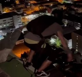 Σοκ! Δείτε το βίντεο που πηδάει από τον 29ο όροφο - Το αλεξίπτωτο δεν άνοιξε ποτέ - "Έφυγε" ακαριαία - Κυρίως Φωτογραφία - Gallery - Video