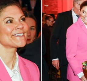 Πριγκίπισσα Βικτώρια της Σουηδίας αλα Barbie - Με απίθανο Zara  κοστούμι φουλ του ροζ - Πόσο κόστισε το outfit της; (Φωτό) - Κυρίως Φωτογραφία - Gallery - Video