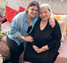 Δανάη Μπάρκα για την αγαπημένη της γιαγιά: «Είναι η πιο ωραία αγκαλιά σε ολόκληρο τον πλανήτη» - «Το σπίτι της είναι καταφύγιο» (φωτό)
